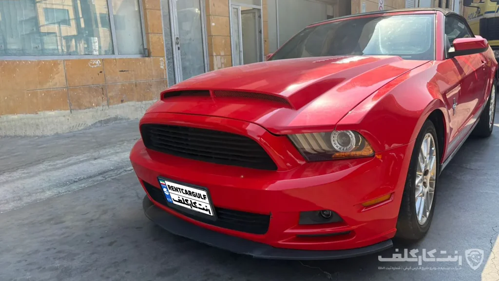 فورد موستانگ ۲۰۱۳ قرمز